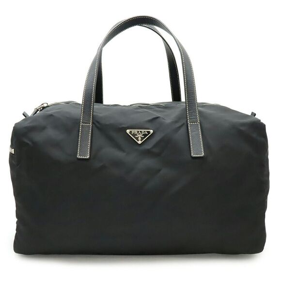 Prada Nylon Leather 2way Bag - Picture 1 of 9
